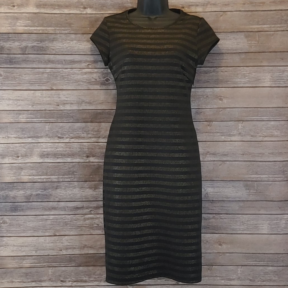 Marilyn Monroe Black/Gold Dress Size XS